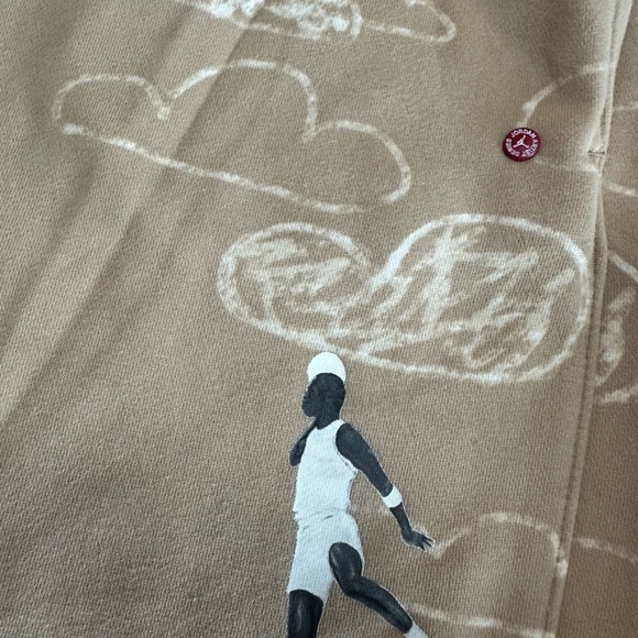 Jordan Artist Series by Parker Duncan Brooklyn Fleece Shorts Women’s Sz Medium - Picture 3 of 7